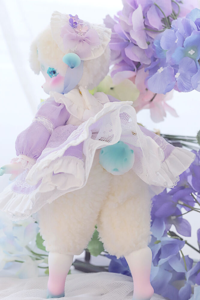 DOLK×Coral Reef Doll】 羊ドール Mie-mie が紫陽花ver.になって新登場