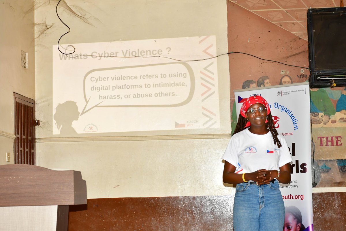 Jijenge Youth Organization (@jijengeyouthorg) on Twitter photo We continue to amplify girls’ voices online, our second Digital Safe Girls session at St. Theresa Secondary School, was filled with meaningful dialogue on cyber safety and digital rights. Big thanks to <a href="/CzechMFA/">Czech Ministry of Foreign Affairs</a> and the <a href="/CZAmb_Nairobi/">Nicol Adamcova</a> for their incredible support
#Czechia🇨🇿 We continue to amplify girls’ voices online, our second Digital Safe Girls session at St. Theresa Secondary School, was filled with meaningful dialogue on cyber safety and digital rights. Big thanks to <a href="/CzechMFA/">Czech Ministry of Foreign Affairs</a> and the <a href="/CZAmb_Nairobi/">Nicol Adamcova</a> for their incredible support
#Czechia🇨🇿