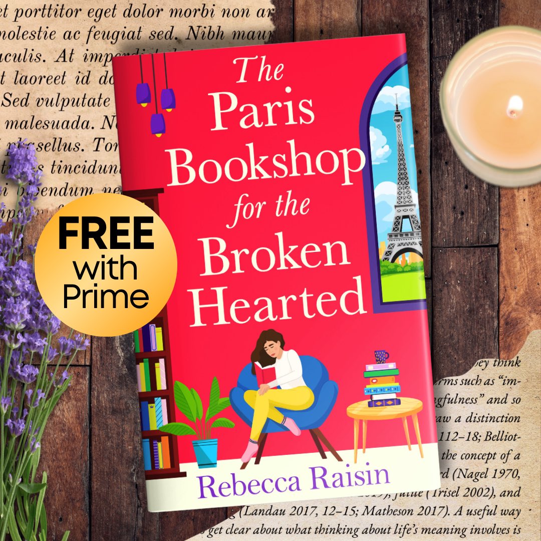 jaxandwillsmum's tweet image. What if the book club you’re hosting goes off script? 

How would you deal with a literary snob who denigrates your favourite romances? 

Find out how Coco handles her new role with The Paris Bookshop for the Broken-Hearted out now! 

mybook.to/theparisbooksh…