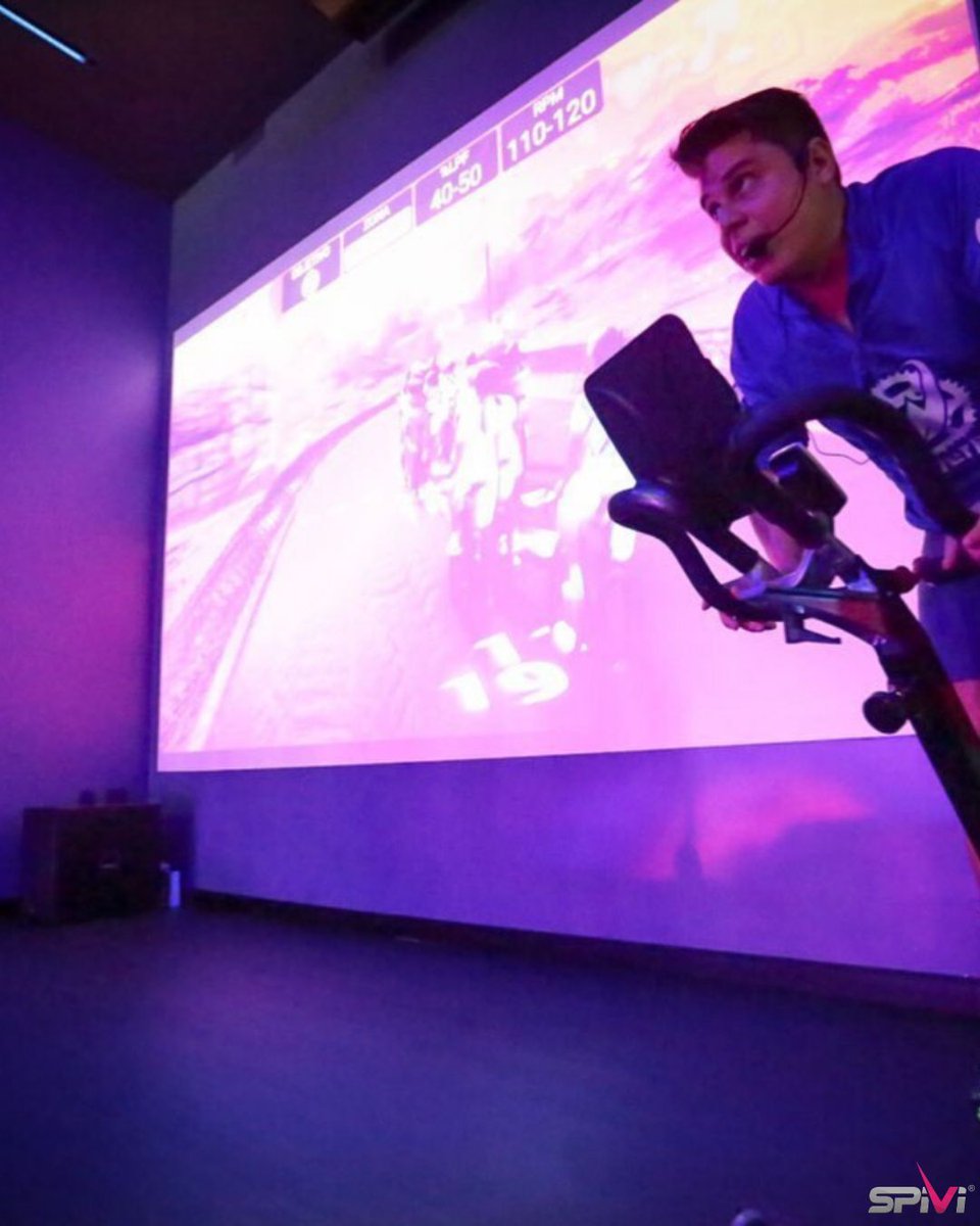 Run classes with exciting visuals! 
Keep your clients engaged and motivated to come back for more. 
•
• 
•
#SpiviNation #FitnessGamification #ImmersiveFitness #FitnessCommunity #MemberMotivation #MemberRetention #FitnessEngagement #Workout #Fitness #FitnessTechnology