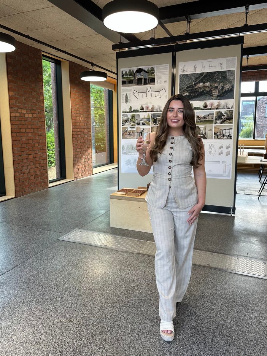 We are so proud of our Olivia, who had her work exhibited in the degree show at Northumbria University last night.

Olivia now moves into her final year of the architect degree apprenticeship - another step closer to becoming a fully qualified architect. 

<a href="/NorthumbriaUni/">Northumbria Uni</a>