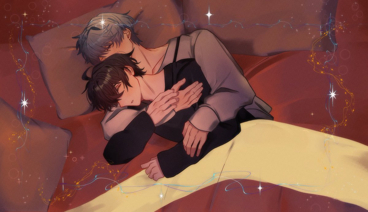 .𖥔In Your Embrace𖥔 ݁ ࣭

In the arms of the one I love, the weight of the world fades away for just a moment 

and all is calm 

Art credits: <a href="/soumerinne/">soumé🌟 | working!</a> 

[#obeyme #obeymesolomon #obeymemc #yumeship #yumedanshi #yumetwt]