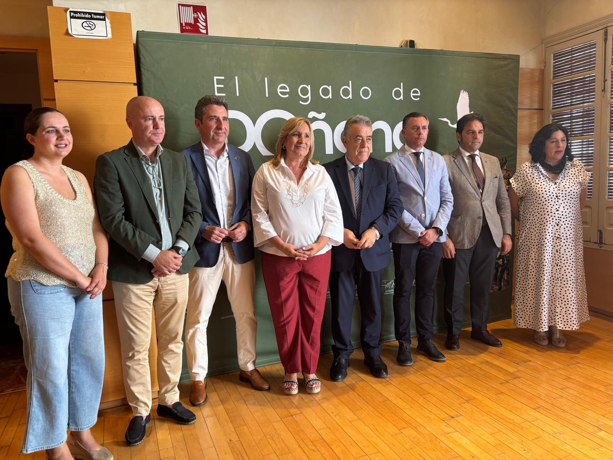 El Legado de Doñana (@legadodonana) on Twitter photo 📍Los medios ya se preparan en la Casa de la Cultura de Almonte para dar comienzo de la tercera edición de #ElLegadoDeDoñana, teniendo como invitada a <a href="/cverasanchez/">Consolación Vera</a>, Viceconsejera de Agricultura de la <a href="/AndaluciaJunta/">Junta de Andalucía</a>.
🎥Todo listo para arrancar en unos minutos ¡No te lo pierdas! 📍Los medios ya se preparan en la Casa de la Cultura de Almonte para dar comienzo de la tercera edición de #ElLegadoDeDoñana, teniendo como invitada a <a href="/cverasanchez/">Consolación Vera</a>, Viceconsejera de Agricultura de la <a href="/AndaluciaJunta/">Junta de Andalucía</a>.
🎥Todo listo para arrancar en unos minutos ¡No te lo pierdas!