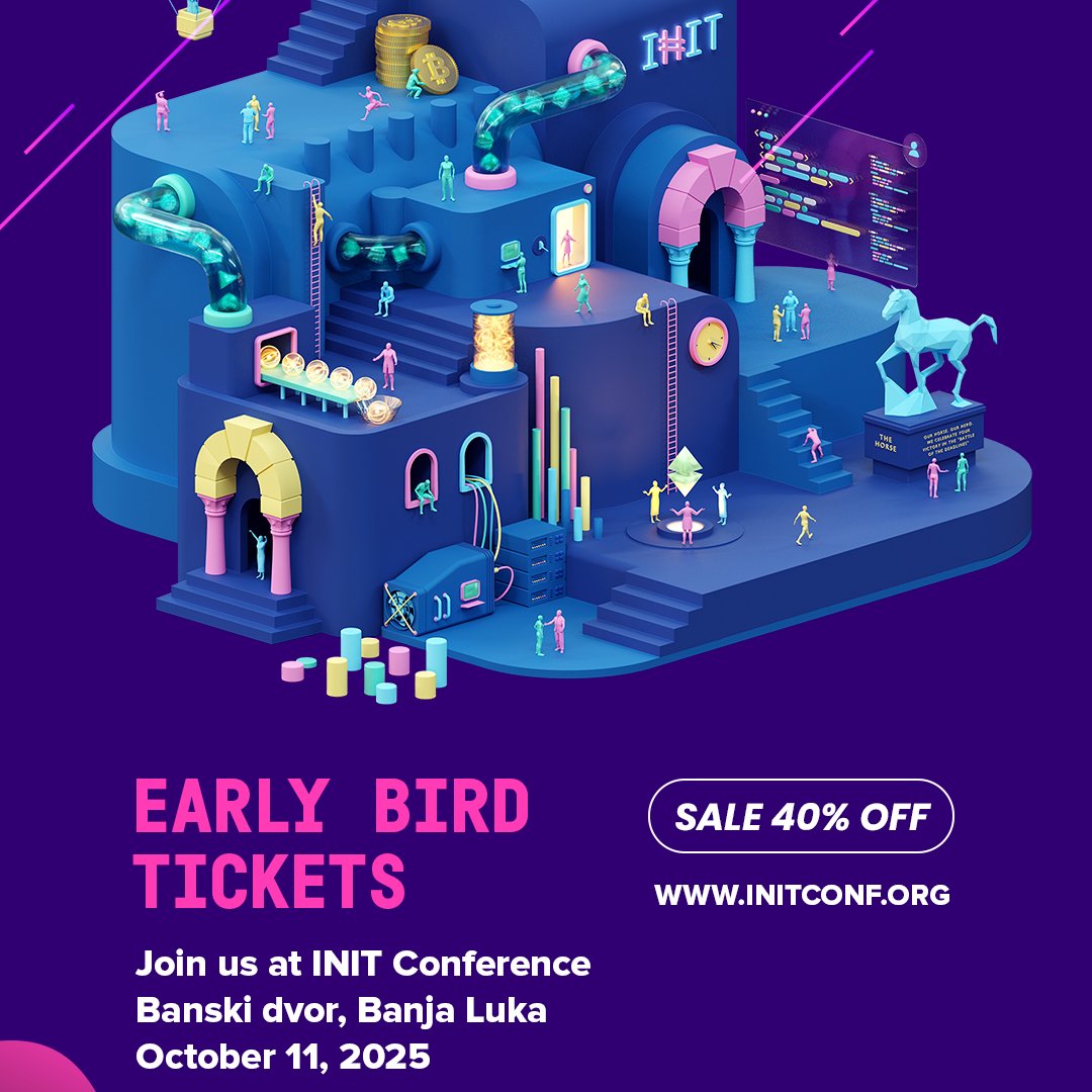 #INIT2025 Tickets
Don't miss out! INIT2025 tickets are only €60 until July 20. initconf.org/product/initco…