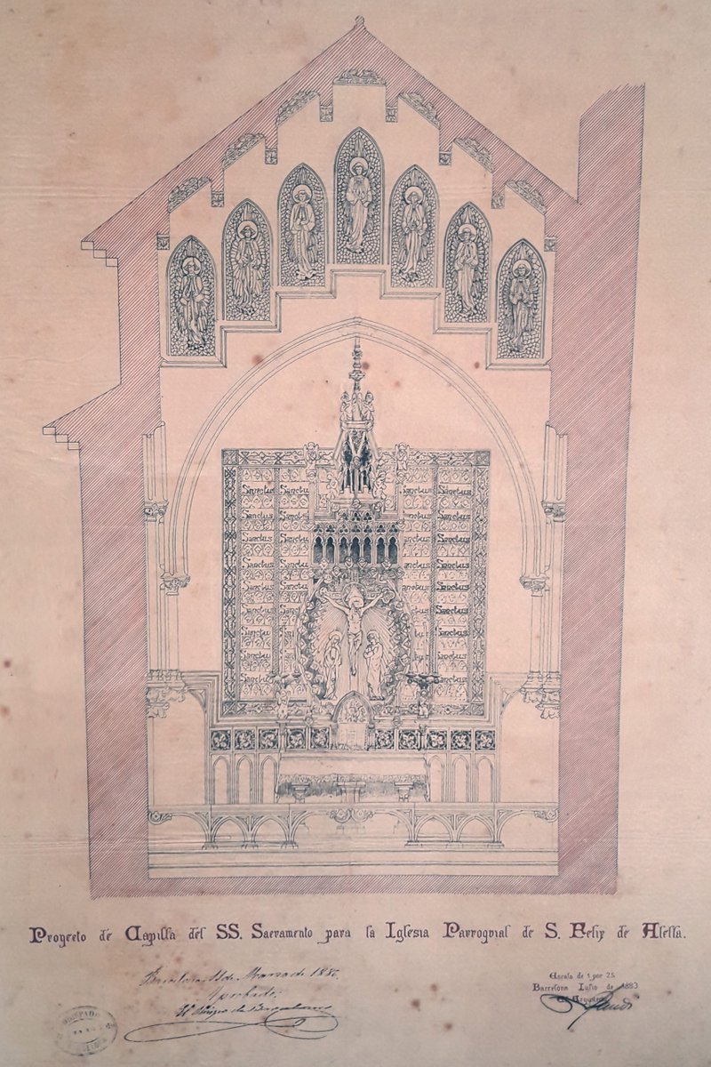 BibliosMaresme (@bibliosmaresme) on Twitter photo 🏛️ Sabies que Gaudí va estiuejar a Alella? Hi va dissenyar mobles per a la casa dels Vicens, i va projectar la capella del Santíssim de Sant Feliu. El rastre de l’arquitecte a Alella és més viu que mai. 📖+info: tuit.cat/qP4mf
#RecullsMaresme <a href="/bibliotequesXBM/">BibliotequesXBM</a> <a href="/ajalella/">Ajuntament d'Alella</a> 🏛️ Sabies que Gaudí va estiuejar a Alella? Hi va dissenyar mobles per a la casa dels Vicens, i va projectar la capella del Santíssim de Sant Feliu. El rastre de l’arquitecte a Alella és més viu que mai. 📖+info: tuit.cat/qP4mf
#RecullsMaresme <a href="/bibliotequesXBM/">BibliotequesXBM</a> <a href="/ajalella/">Ajuntament d'Alella</a>