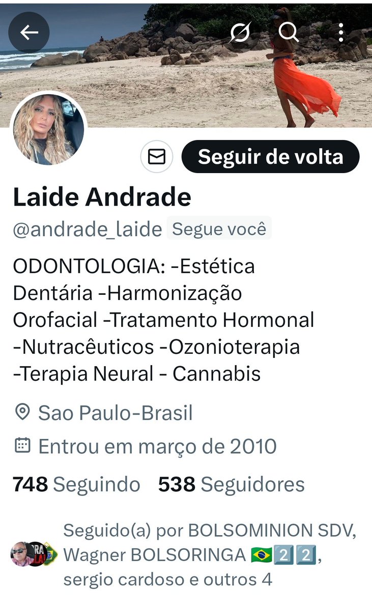 Quem conhecer, bloqueie, ela denúncia pessoas que combatem a ESQUERDA