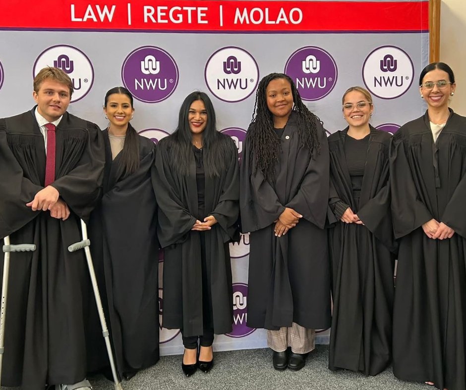 ICRC_SAfrica's tweet photo. As part of our efforts to deepen engagement with academic institutions on IHL, @ICRC’s Ntokozo Sibanyoni joined the judging panel for @theNWU’s Final-Year LLB Moot Court Orals (7 June), alongside Ms Niki Govender &amp; Prof Klaus Beiter—bringing real-world IHL insight! ⚖️ https://t.co/RwXMdRDqi3