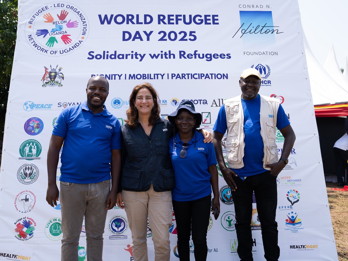 Today on #WorldRefugeeDay, remember this: Uganda hosts nearly 2 million refugees. 

That's more than many nations. These are people forced to flee, yet still seeking hope and dignity

#WorldRefugeeDay #ZeroHunger #HungerHotspots #SavingLives #ChangingLives