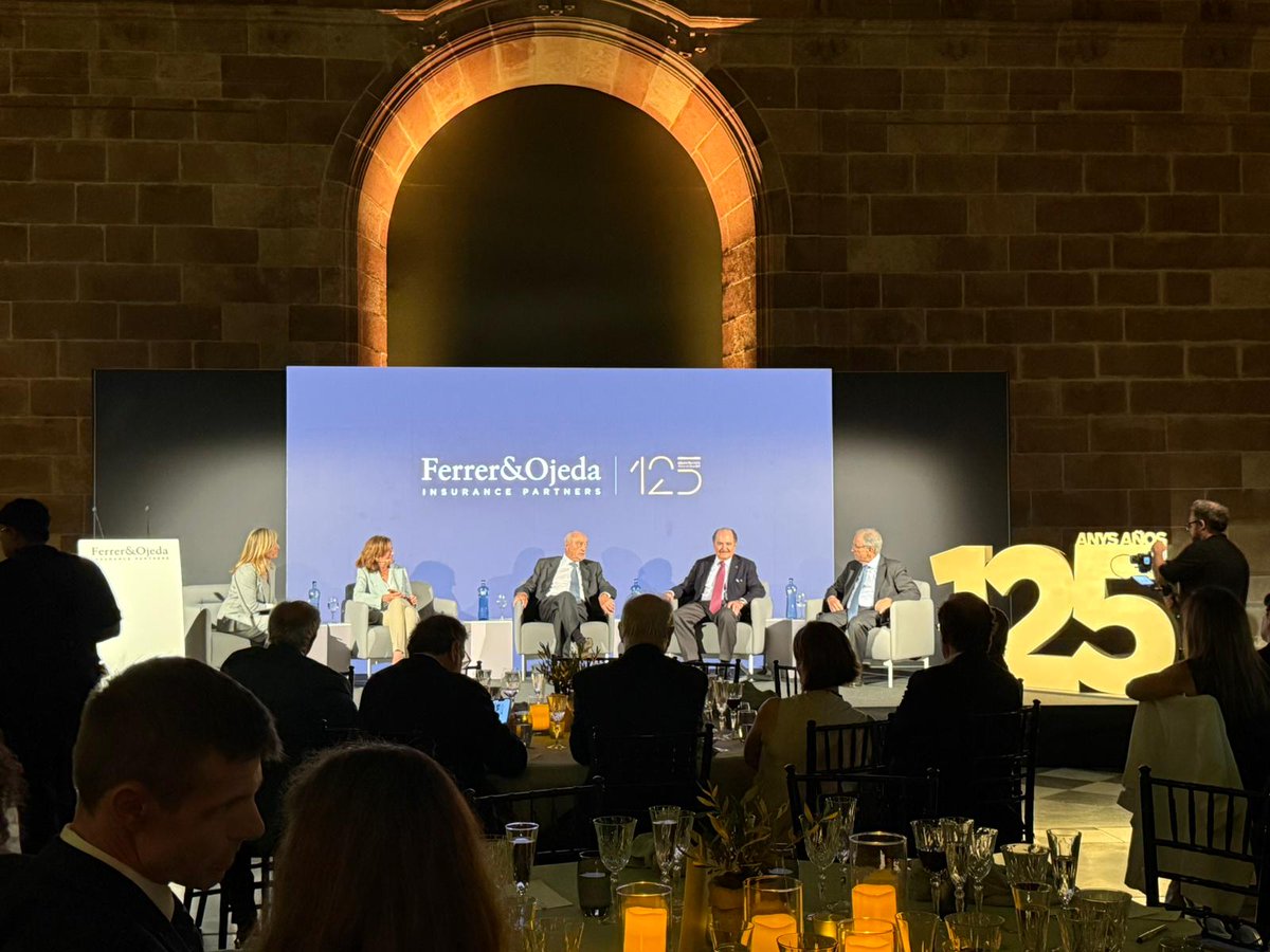 AEMES's tweet photo. Desde AEMES celebramos la trayectoria excepcional de nuestros miembros y compañeros de Junta Ferrer &amp; Ojeda. 125 años de compromiso, confianza y servicio cercano en el sector de la mediación aseguradora.

 ¡Por otros 125 años más! 👏 https://t.co/NVx9v2feRE