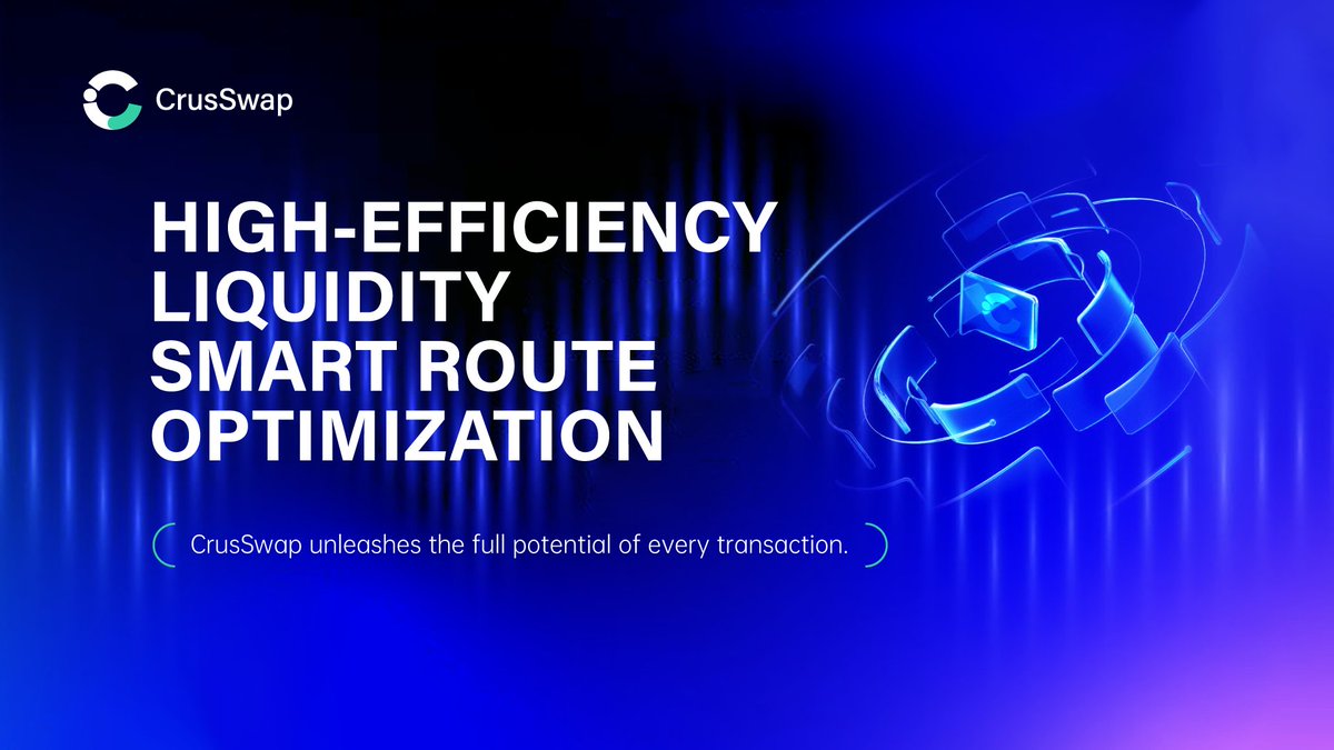 CrusSwap on era ∎, ∆ | 📜 scroll | Linea (@crusswap) on Twitter photo ⚡️ transactions without having to wait.
CrusSwap reimagines the trading experience - completing trade exchanges in seconds, making every trade a step faster.
#CrusSwap #Bitroot #zksync ⚡️ transactions without having to wait.
CrusSwap reimagines the trading experience - completing trade exchanges in seconds, making every trade a step faster.
#CrusSwap #Bitroot #zksync
