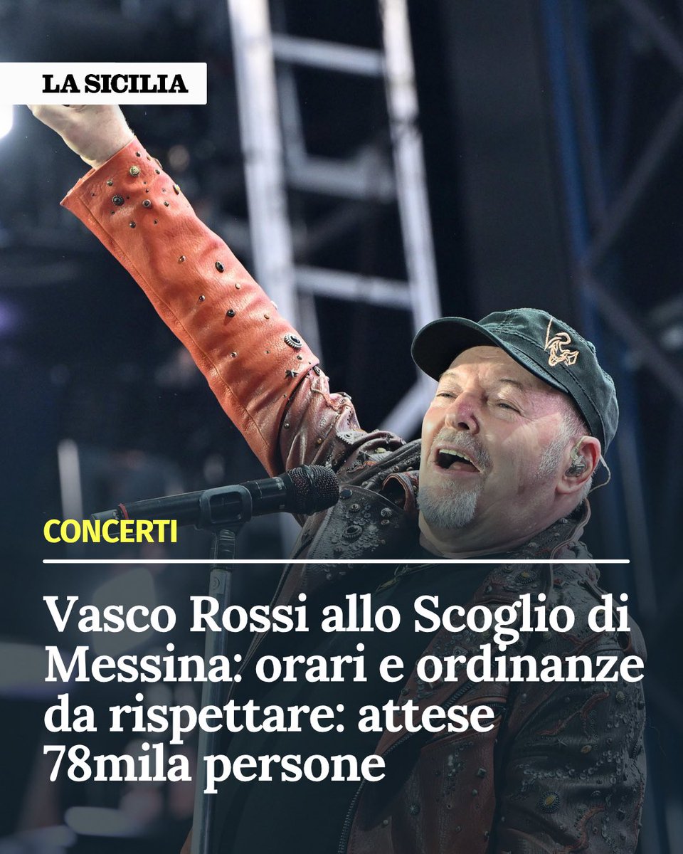 Vasco Rossi allo Scoglio di Messina: orari e ordinanze da rispettare

Per l’evento sono attese 78mila persone

lasicilia.it/spettacoli/vas…