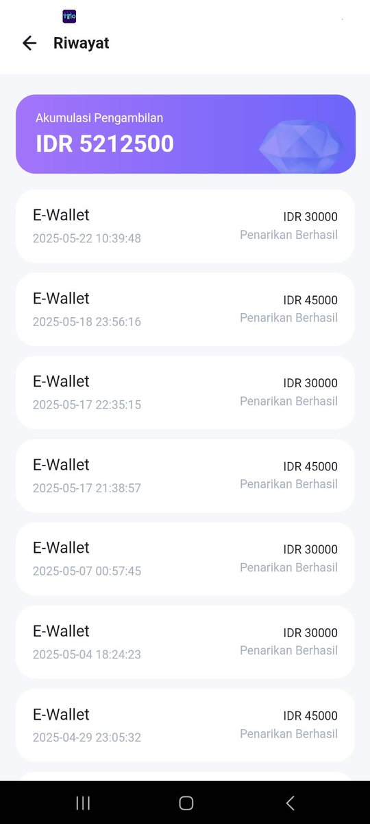 azzh_r's tweet photo. @kityunna Aku mau ngasih tau aplikasi yang cuan banget. Nama aplikasinya Timo kak dan cara kerjanya gampang banget dan gapake modal sepeser pun cuma modal jari buat balas pesan. Ini hasil aku main apk selama ini ya kak

untuk bisa narik bisa masukin kode ini yaaa KVTSRI https://t.co/PXMYevokLp