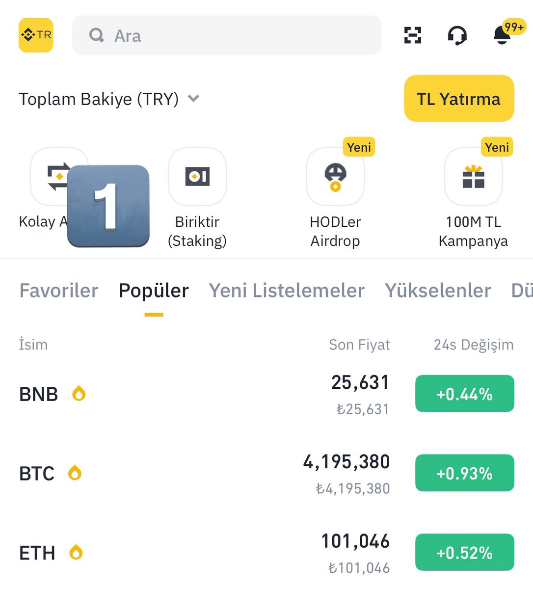kivancozbilgic's tweet photo. #BNB TEMETTÜ SİSTEMİ:

🍀HODLer Airdrop basitçe #BNB tutanlar için oransal olarak, son dağıtılan $SPK örneğinde olduğu gibi ÜCRETSİZ token kazanmanızı sağlıyor. 🪂

🚨HODLer Airdrop’lara NASIL KATILACAKSINIZ❓

1️⃣ #Binance TR uygulamasında ana ekrandan Biriktir (Staking) bölümüne girilir.

2️⃣ #BNB seçildikten sonra açılan menüden Esnek/15/30/60/90/120 günlük seçeneklerden biri seçilir.
(Esnek seçeneğinde günlük faiz işler, istenildiği zaman tekrar nakde dönülebilir, fakat süreli günlük seçeneklerde gününden önce bozarsanız bankalardaki vadeli hesaplar gibi faiz hakkı kaybolur)

3️⃣ Kilitlenmesini istediğiniz $BNB miktarı girilir ve en alttaki şartlar kutucuğu işaretlenerek onaylanır.

➕Otomatik Katılım butonunu açarsanız, elinizde bulunan tüm BNB’ler her seferinde sisteme otomatik dahil olur.

🚀Bu noktadan sonra her gelen Launchpool ve HODLer Airdrop haberinde katılımınız otomatik sağlanmış olur.

Kilitlediğiniz BNB miktarınızla orantılı olarak size yeni tokenlar ücretsiz biçimde spot hesabınıza aktarılır.