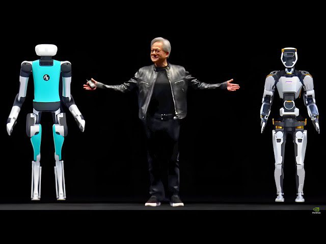 BREAKING: Nvidia to drop Humanoid robots that will produce Nvidia GB300 chips in Q1 of 2026 

holy BASED!