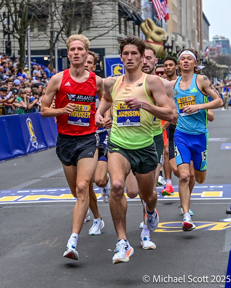 Michael Scott (@urimiscott) on Twitter photo .<a href="/Team_NB_Boston/">Team NB Boston</a>’s <a href="/derekjohnsonva/">Derek Johnson</a> leads <a href="/ATLtrackclub/">Atlanta Track Club</a>’s <a href="/LukeHouser1/">Luke Houser</a> and the rest of the pack mid race in the <a href="/BAA/">Boston Athletic Association</a> Professional Mile.
#BAAMile #USATF .<a href="/Team_NB_Boston/">Team NB Boston</a>’s <a href="/derekjohnsonva/">Derek Johnson</a> leads <a href="/ATLtrackclub/">Atlanta Track Club</a>’s <a href="/LukeHouser1/">Luke Houser</a> and the rest of the pack mid race in the <a href="/BAA/">Boston Athletic Association</a> Professional Mile.
#BAAMile #USATF