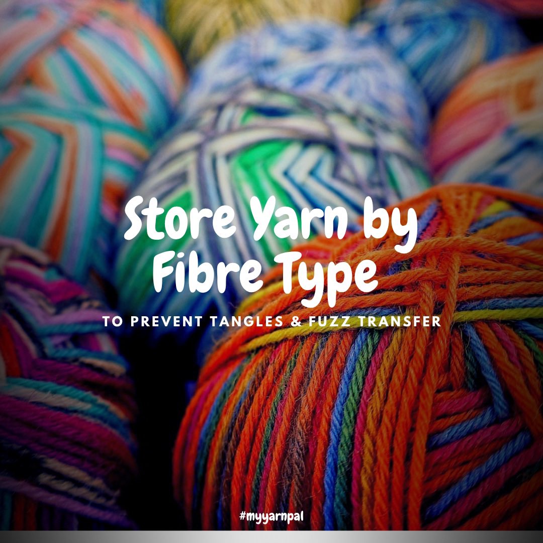 myyarnpal's tweet image. Is your yarn stash getting out of hand? 🧶 

These 3 quick tips will help you stay organized and stress-free — and if you want to go digital with your stash, My Yarn Pal can help 💚

👉 What’s your top yarn storage tip?

#myyarnpal #yarnstash #fiberlove