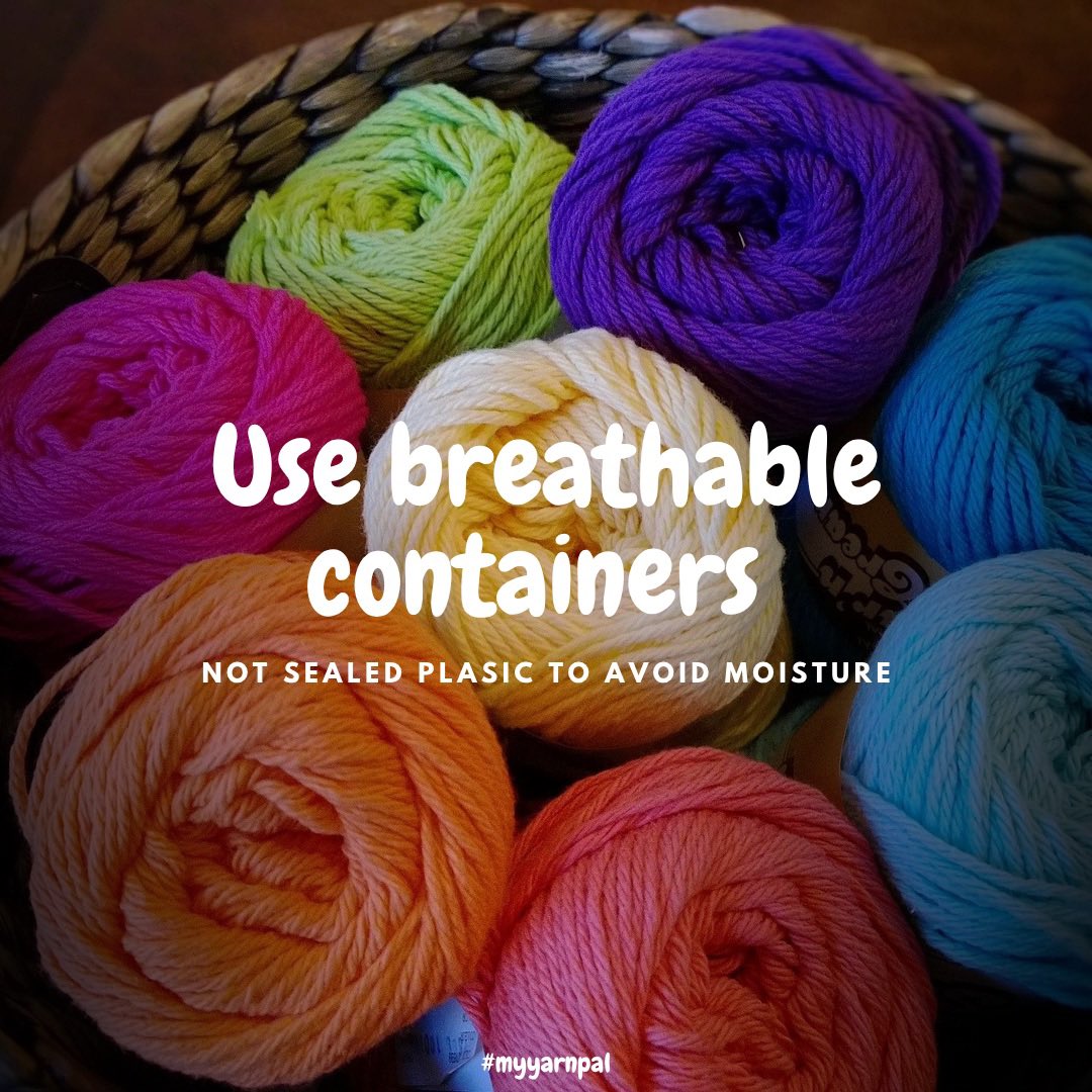 myyarnpal's tweet image. Is your yarn stash getting out of hand? 🧶 

These 3 quick tips will help you stay organized and stress-free — and if you want to go digital with your stash, My Yarn Pal can help 💚

👉 What’s your top yarn storage tip?

#myyarnpal #yarnstash #fiberlove