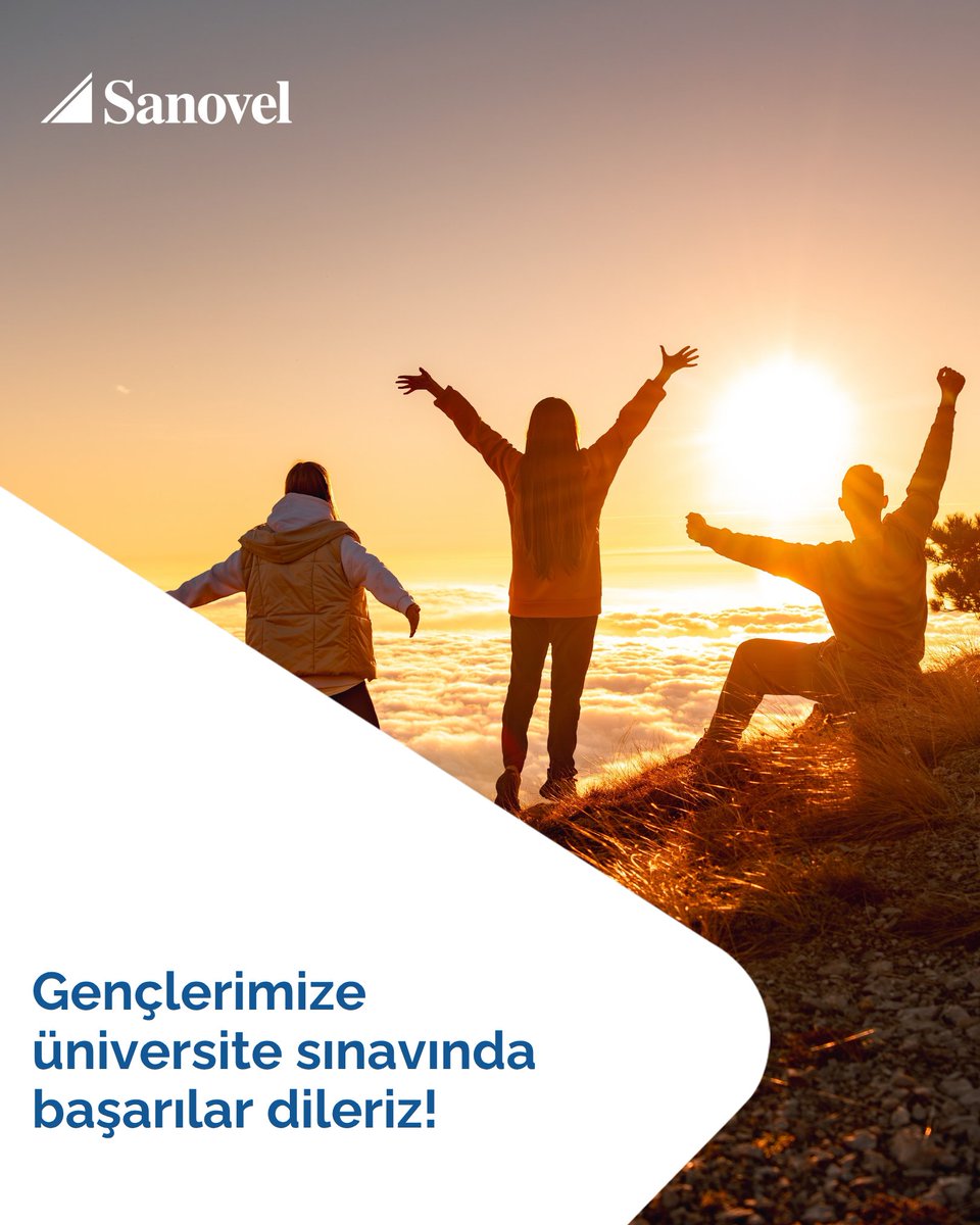 Üniversite sınavına girecek tüm gençlerimizin, hayallerine adım atmak için çıktıkları bu yolda emeklerinin karşılığını alacakları bir sınav geçirmelerini umuyoruz. Sanovel olarak gençlerimize gönülden başarılar dileriz! ✨

#Sanovel #SanovelFarkı