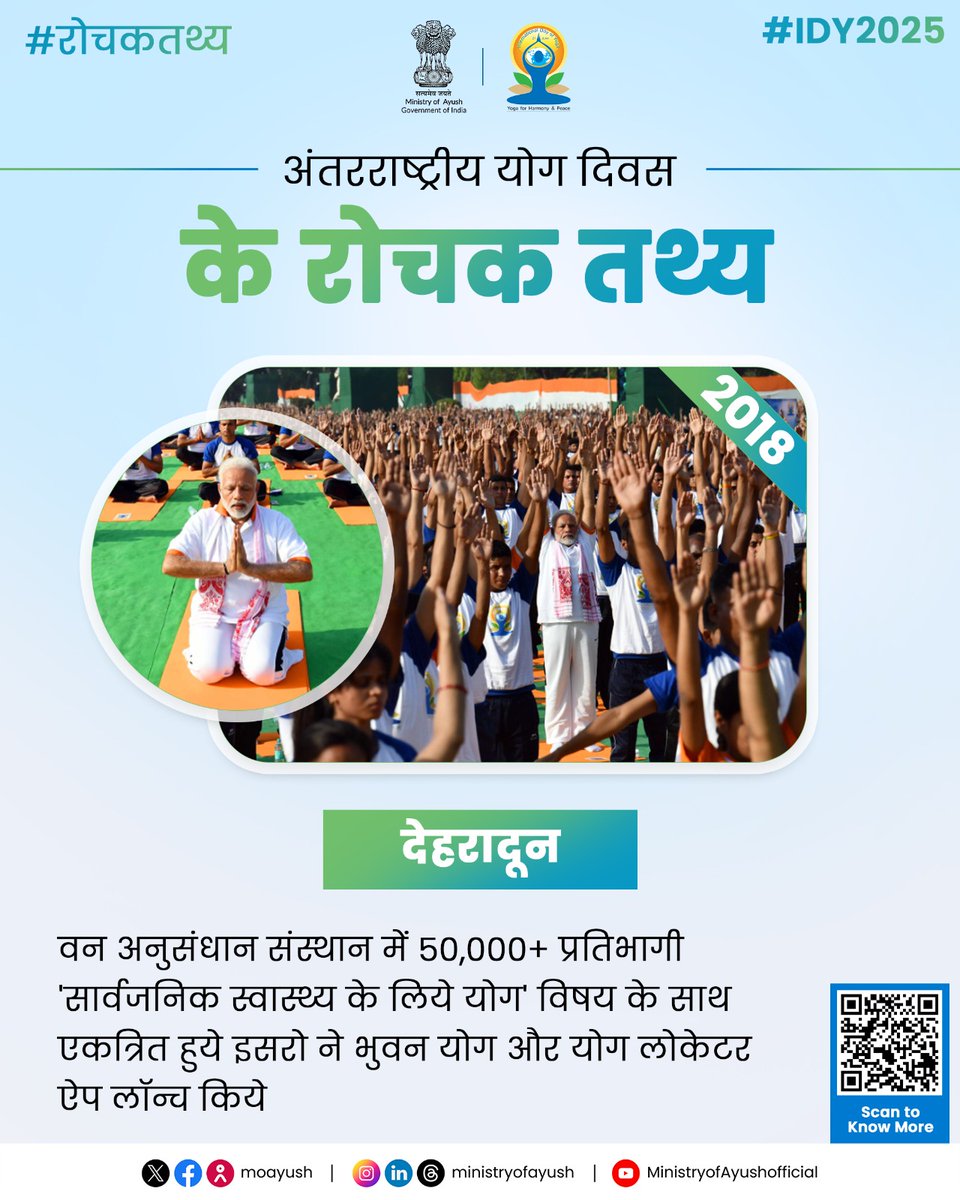 MIB_Hindi's tweet photo. हर दिन योग करने से शरीर मजबूत होता है और दिनभर ऊर्जा बनी रहती है।

#IDY2025 #YogaForOneEarthOneHealth #InternationalDayOfYoga2025 #InternationalDayOfYoga 

@mpprataprao https://t.co/kQdu9RCpv7