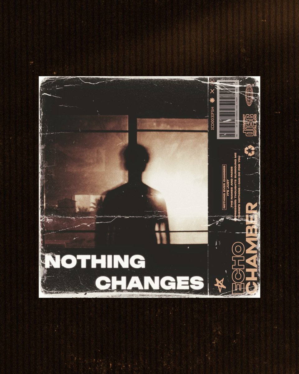 14 days of nothingchanges. 

thank you all for such an incredible 
response to the launch of echochamber 
and our first single these past few weeks.
the love you have all shown has been awesome
to see.