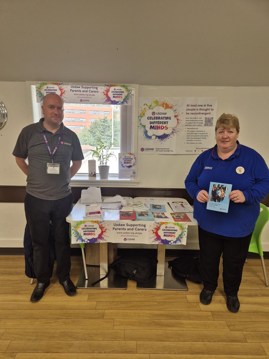 Mark Fowlie (@mark_fowlie) on Twitter photo At Tesco Riverside - Dundee. Campaigning for parents and carers rights - this year, the focus is on highlighting the issues facing neurodivergent memebers at work. <a href="/UsdawScotland/">Usdaw Scotland</a> @Usdaw At Tesco Riverside - Dundee. Campaigning for parents and carers rights - this year, the focus is on highlighting the issues facing neurodivergent memebers at work. <a href="/UsdawScotland/">Usdaw Scotland</a> @Usdaw