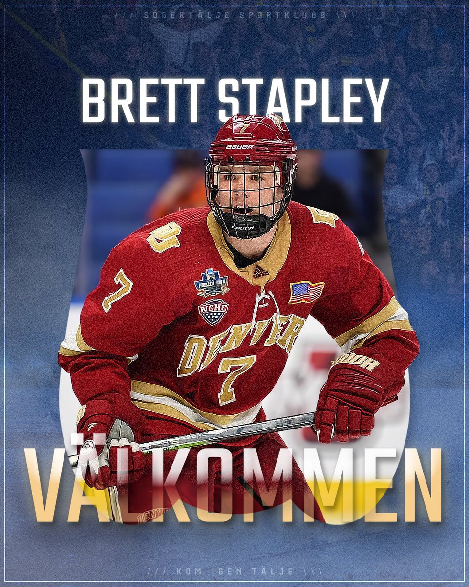 🌸 Midsommarafton till ära har det blivit dags att presentera nästa nyförvärv 🌸

✍️✅ Välkommen till Sportklubben, Brett Stapely! 

— Brett är en spelare vi tittade på redan förra säsongen och nu har han fått erfarenhet av en bra säsong ute i Europa. 

🔗 sodertaljesk.se/article/hgyasy…