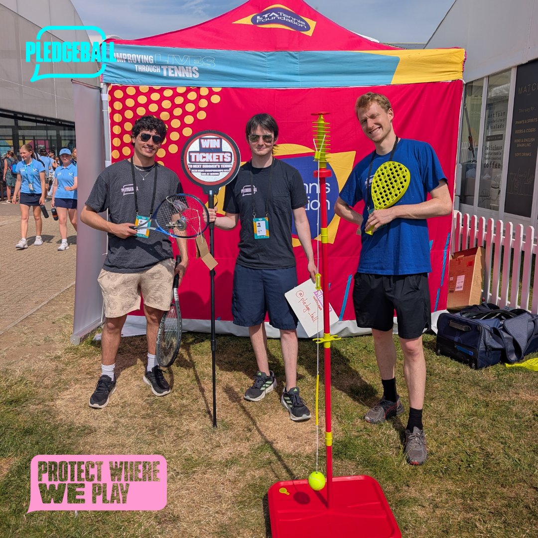 We’re at <a href="/the_LTA/">LTA</a> Lexus Nottingham Open in the Fan Park today! 🎾🌱

Come say hi, make a quick climate pledge and you could:

✅ Win free tickets to a 2026 Queen's event
✅ Win your club some 💰
✅ Help protect the planet

We've also got swingball!

#ProtectWhereWePlay