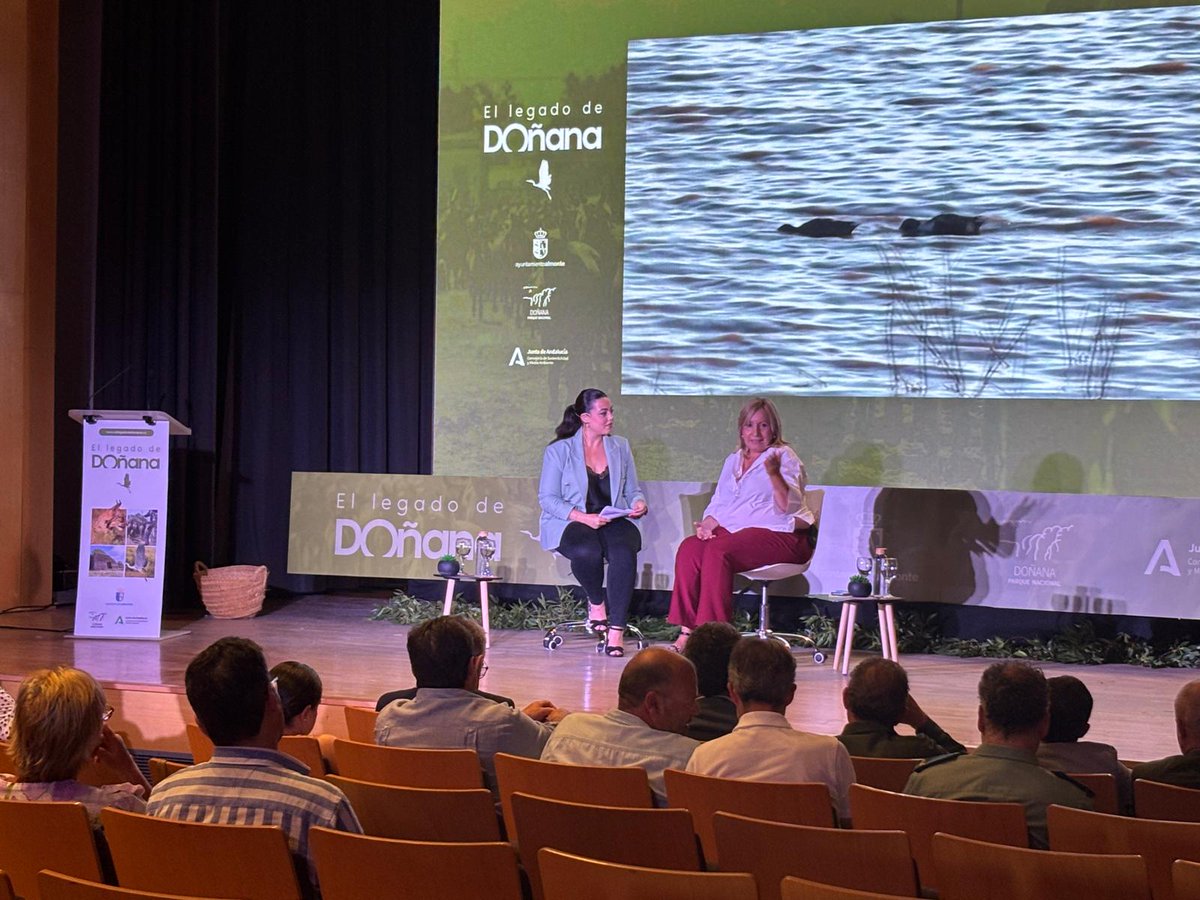 🌿 Asimismo, la Viceconsejera destaca el turismo como oportunidad si se gestiona de forma ordenada y con criterios ecológicos: ecoturismo, educación ambiental y empleo verde sobre la mesa.

#ElLegadoDeDoñana #LegadoConsolacionVera #sosteninilidad #ecoturismo #TurismoSostenible