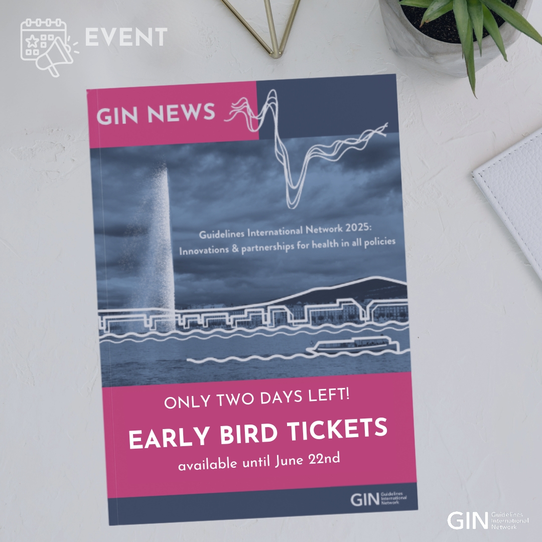 gin_member's tweet image. 🔔 Last chance to register at the Early Bird rate for #GIN2025! Only 2 days left—rates close Sunday, June 22.
📍 Geneva, Switzerland
📅 Sept 16–19, 2025
🌍 Innovation & Partnerships for Health in All Policies
🎯 Secure your discounted rate now 🔗 lnkd.in/dD89qjtW