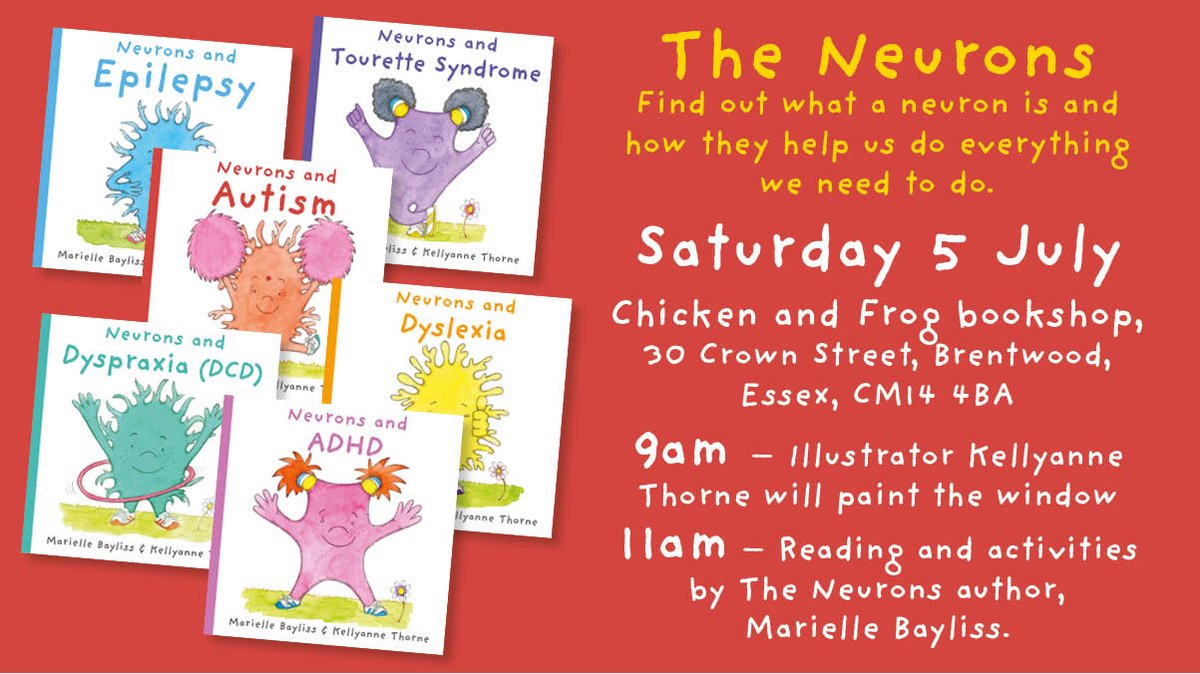 This is going to be so much fun! Join us at <a href="/chickenandfrog/">Chicken & Frog</a> to discover the amazing world of #neurons and #neurodiversity. #adhd #autism #dyspraxia #dyslexia #epilepsy #tourettesyndrome