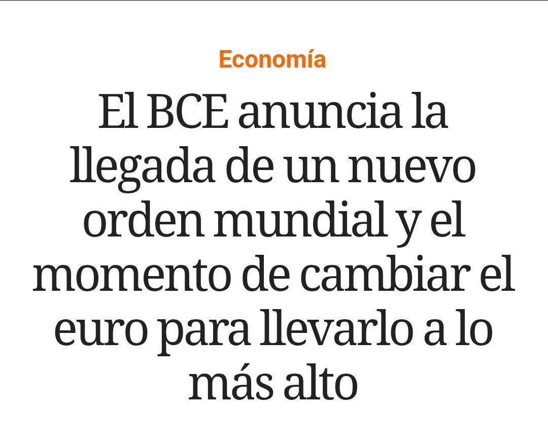 Nos siguen llamando conspiranoicos, pero bueno.

"Es para reforzar 3 pilares esenciales: credibilidad geopolítica,  fortaleza económica e integridad institucional" dice.

Os lo traduzco: más control y pobreza.