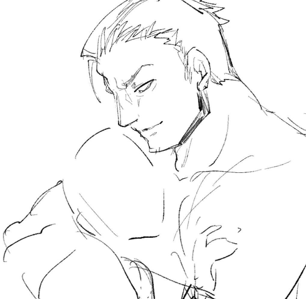 今週は投下出来るもんが無いのでラフとか
3~4枚目のやつ、圧倒的強者オスに抱かてる女を弱者マゾに見せつけるNTRやりたいと思ったけど男のこの顔はメス側だろ…男らしい奴ほどメス堕ちした時の顔が良いんだろ!って思考が邪魔して着地点を見失ってる
皆さんはどう思いますか?🫵(急に振り向く) 