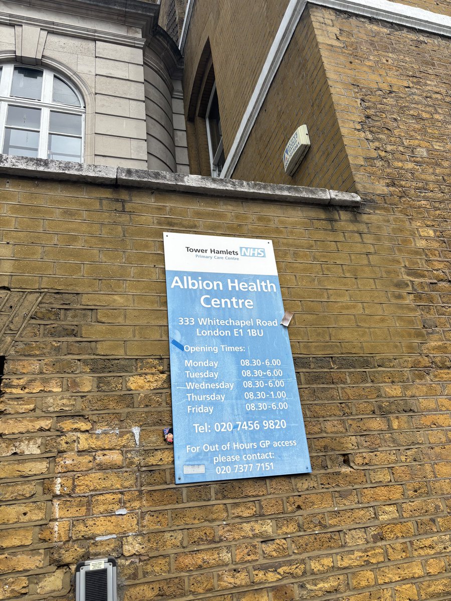Because I’m not registered here I can’t change my six month old son’s pamper in their toilets 🥲🥲<a href="/NHSuk/">NHS</a> <a href="/TowerHamletsNow/">Tower Hamlets Council</a>