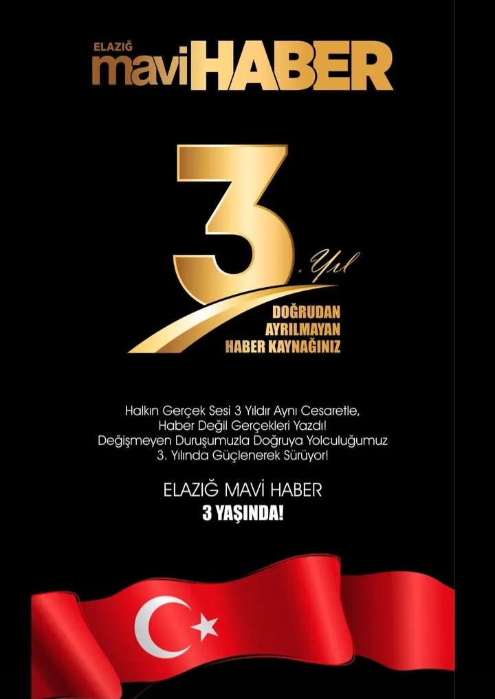 Elazığ yerel basınının güçlü temsilcisi Mavi Haber Gazetesi yayın hayatına başlamasının 3. Yılını doldurması nedeni ile başta imtiyaz sahibi Ahmet Paki Kaymaz olmak üzere emeği geçenleri tebrik eder yayın hayatında başarılar dileriz. #Mavihaber
<a href="/AhmetPakiKayma1/">Ahmet Paki Kaymaz</a>
