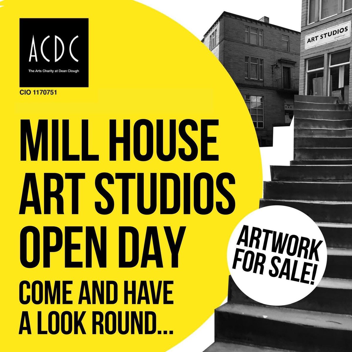 Exclusively for the artisan markets this Sunday, come and explore behind the scenes as the artists in Mill House open their studio doors to the public. 🧑‍🎨
 
📅Open as part of our artisan market | 10:00 - 15:00
 
🅿️ Free parking all weekend 
 
👉 deanclough.com/artisan-market…
