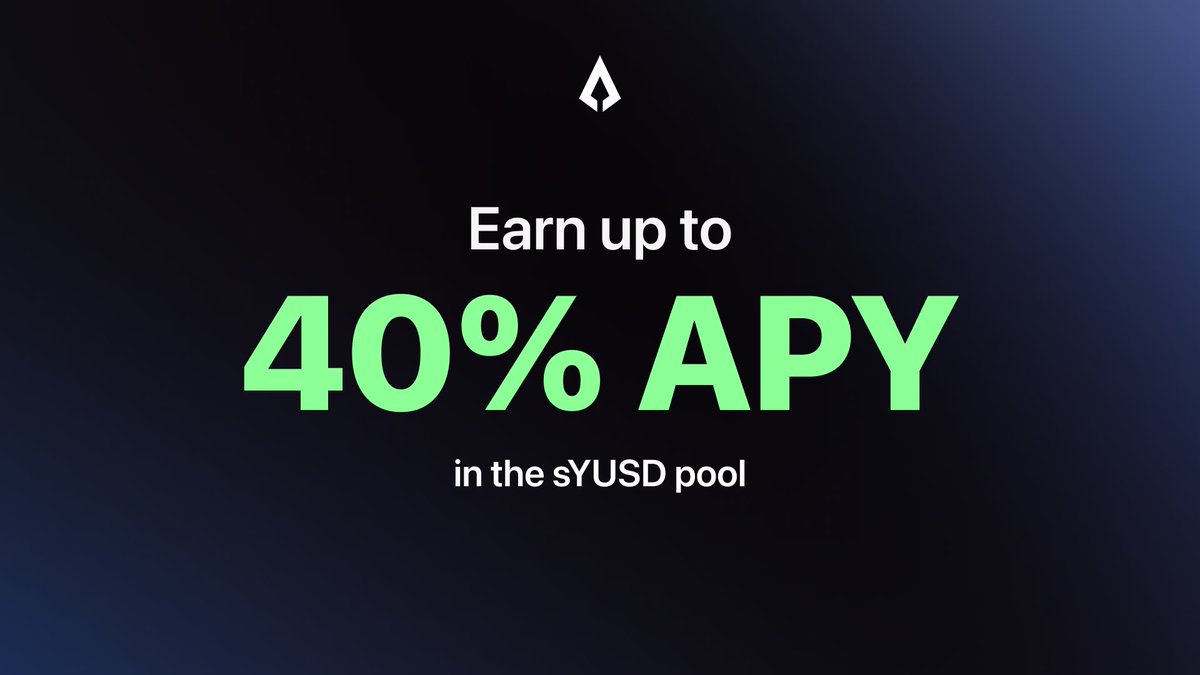 Aegis sYUSD pool is ranked #3 in the "Top LP APY" section for stablecoins on <a href="/pendle_fi/">Pendle</a>  

Earn up to 40% APY along with a 5x Aegis points multiplier by providing liquidity

Sidelined? 

Just use Aegis 👇