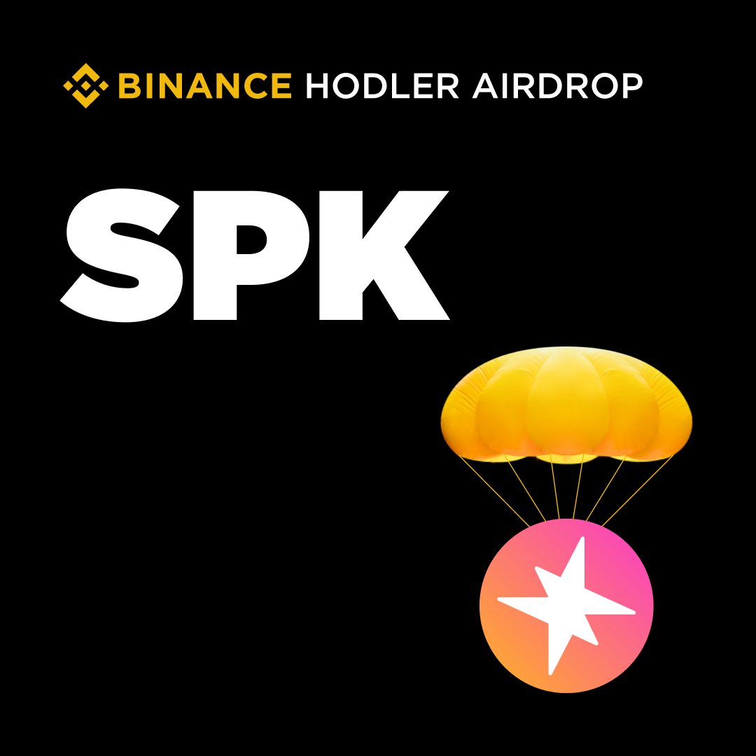 وصلني 300 عملة $SPK بشكل مجاني 🆓 
رح ارسلهم لشخص من التعليقات 👇🏻 

العملات استلمتهم لأني محتفظ ب $BNB على برنامج Earn على #Binance 

رح اخبركم عن المشروع بفيديو بكرا 🤝

بالنسبة لمسابقة $RESOLV تم الرد على 5 رابحين في التعليقات

للاشتراك في باينانس 👇🏻
accounts.binance.com/register?ref=P…