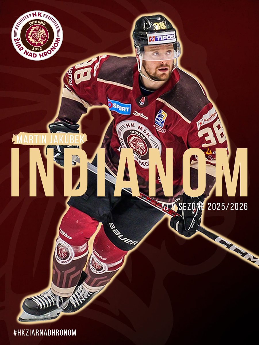 Martin Jakúbek @martinjakubek38 zůstává v ambiciozním týmu @hkziar 🤝🏻

Demovi přejeme další úspěšnou sezonu ✊🏻 

#unlimitedhockeyagency