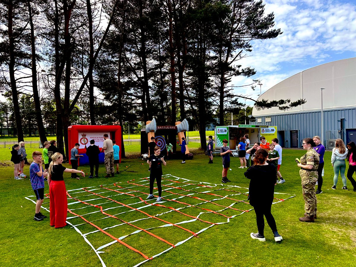 Greenfield Academy (@greenfield49911) on Twitter photo Thanks to our partners <a href="/ArmyCadetsScot/">Army Cadets in Scotland</a> who are supporting our transition event today. Our S1 are having a ball. #teamgreenfield Thanks to our partners <a href="/ArmyCadetsScot/">Army Cadets in Scotland</a> who are supporting our transition event today. Our S1 are having a ball. #teamgreenfield