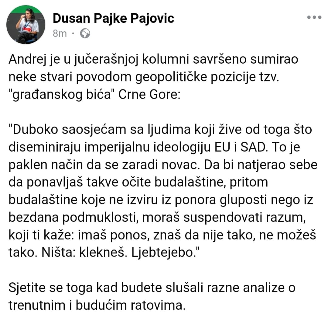 X ograničava slovna mjesta, pa nek ide ovako citat maestra.
