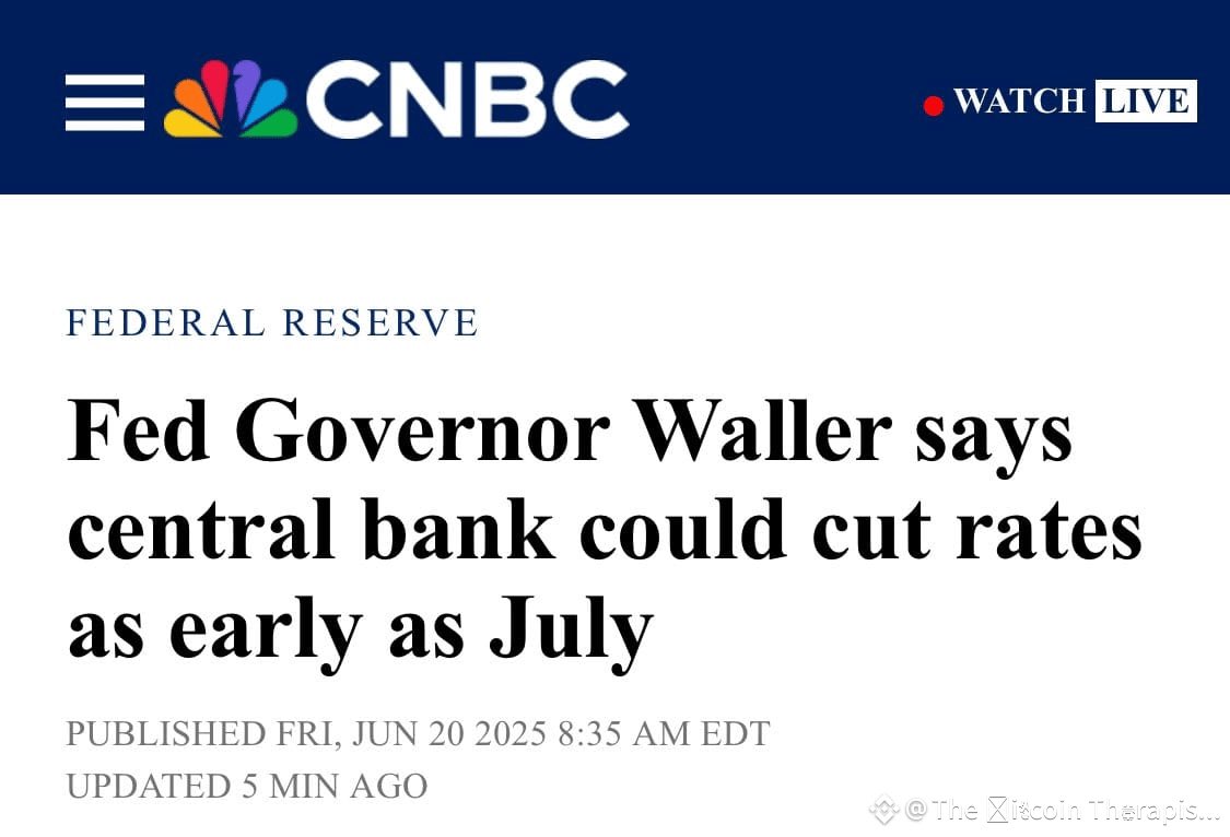 Ashcryptoreal's tweet image. 🇺🇸 RATE CUTS ARE COMING BOYZ !!!