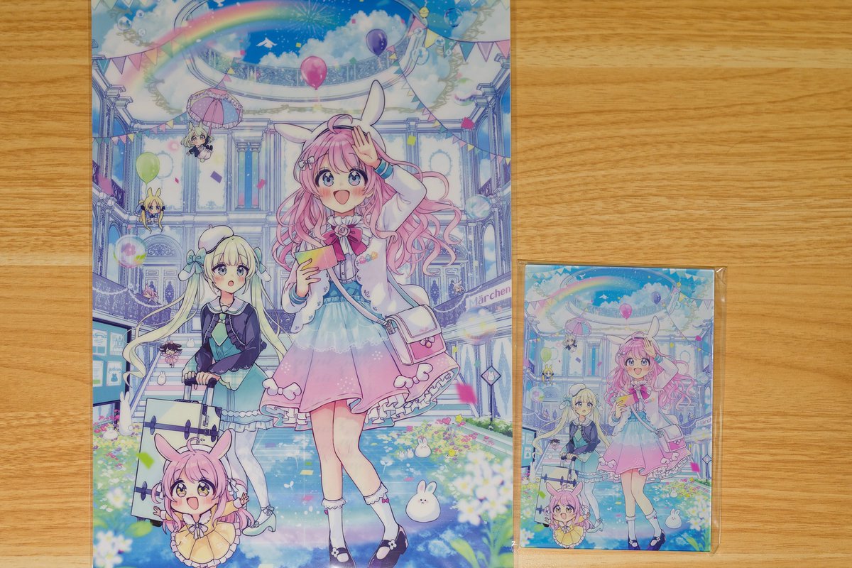 ふゅーく(趣味) (@fukkyhn) on Twitter photo 阪神梅田で開催中の #イラストEXPO に昨日行ってきました!
佐倉おりこさん(<a href="/sakura_oriko/">佐倉おりこ🍀猫メル3巻6/26発売!</a>)の作品を見られて、グッズもあるのが気になってました。明るいキラキラした作品でとても良かったし、アクリルカードにもあってました✨
オークション色紙もすごくかわいかったです👌見に行けて良かった!! 阪神梅田で開催中の #イラストEXPO に昨日行ってきました!
佐倉おりこさん(<a href="/sakura_oriko/">佐倉おりこ🍀猫メル3巻6/26発売!</a>)の作品を見られて、グッズもあるのが気になってました。明るいキラキラした作品でとても良かったし、アクリルカードにもあってました✨
オークション色紙もすごくかわいかったです👌見に行けて良かった!!