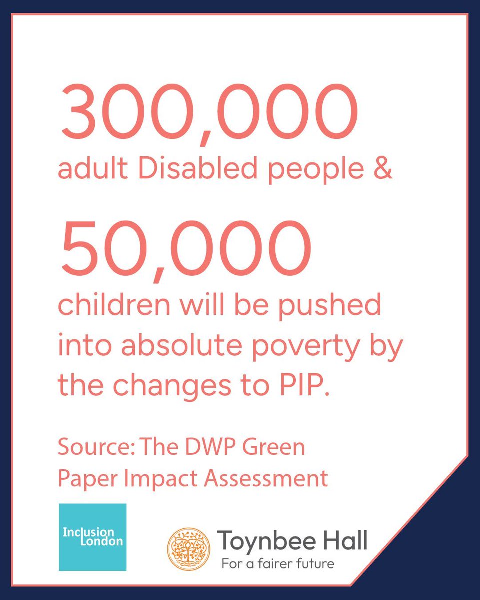This week, the government published the bill to legislate reforms to disability benefits. 

The government's own assessment outlines some of the likely harms of the reforms, which will push more people into poverty. Given the severity of its likely impact, it is unacceptable that