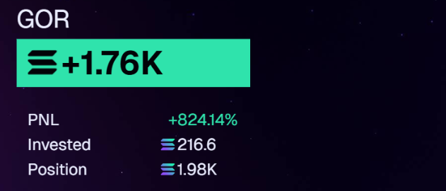 What's this Gorbagana fork everyone is talking about

One of our amazing members <a href="/ccidental_/">i was }{</a> spotted $GOR at 530k and realized <a href="/aeyakovenko/">toly 🇺🇸</a> pushing it

70x and going way higher! Our members cooking no matter the port size, another day of gen wealth made

Legends are made here