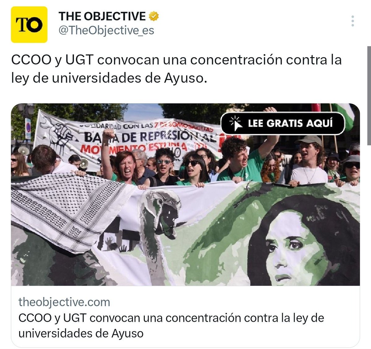 El PSOE ahogándose en corrupción.. CCOO y UGT concentrándose contra una ley. 

HAY QUE ACABAR CON ESTOS PARÁSITOS