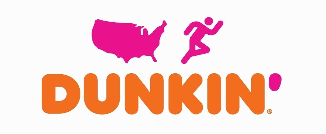 GregEno's tweet image. Why does @dunkindonuts depict a dude running AWAY from America? Not that I blame him.
