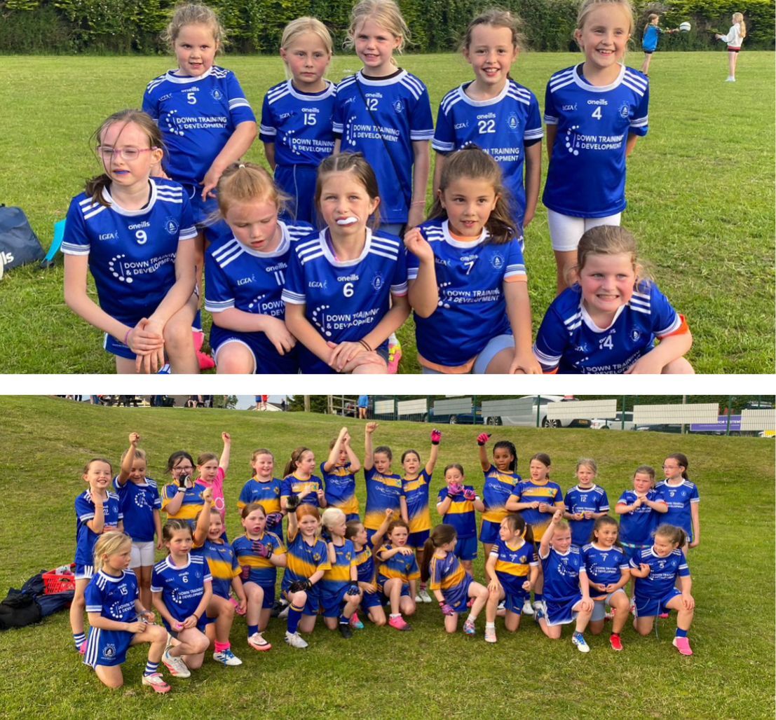 ☀️U8 girls shine in the sun is Saul.☀️

🔵The under 8 girls had a ball at the ladies senior game against Saul last night. 🔵

✨Great to see smiles on faces of our future stars ✨