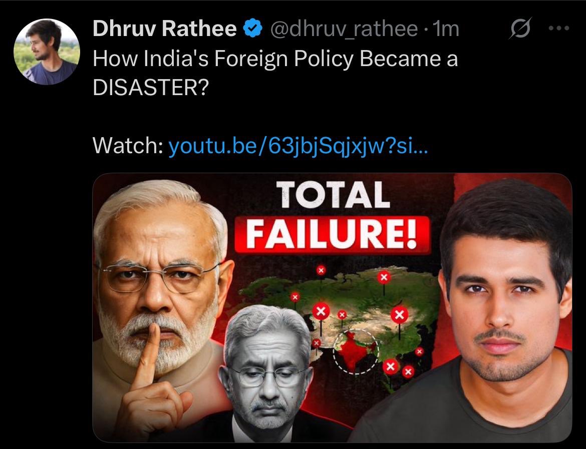 Whenever you think that you are a dumb, just think that there are many people who watch Dhruv Rathi videos for the source of knowledge.

Trust me, there are many people like this.