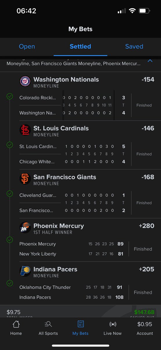 WeGettingPaid's tweet image. #SGMoneyline
@RightSideVP 
@TheKevinWalsh 
cashed out before game 6