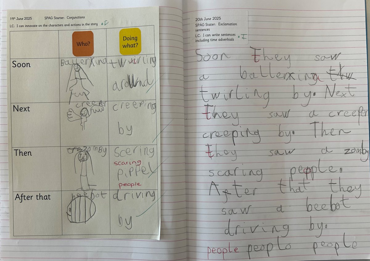 MrsNickson_1A (@mrsnickson_1a) on Twitter photo This week in English we have started to innovate the story of The Enormous Turnip. So far we have chosen new vegetables & changed the characters. Today children did a super job of practising writing their character sentences using time adverbials! <a href="/Inspire_Ashton/">Inspire Academy</a> <a href="/_InspireEnglish/">Inspire English</a> This week in English we have started to innovate the story of The Enormous Turnip. So far we have chosen new vegetables & changed the characters. Today children did a super job of practising writing their character sentences using time adverbials! <a href="/Inspire_Ashton/">Inspire Academy</a> <a href="/_InspireEnglish/">Inspire English</a>